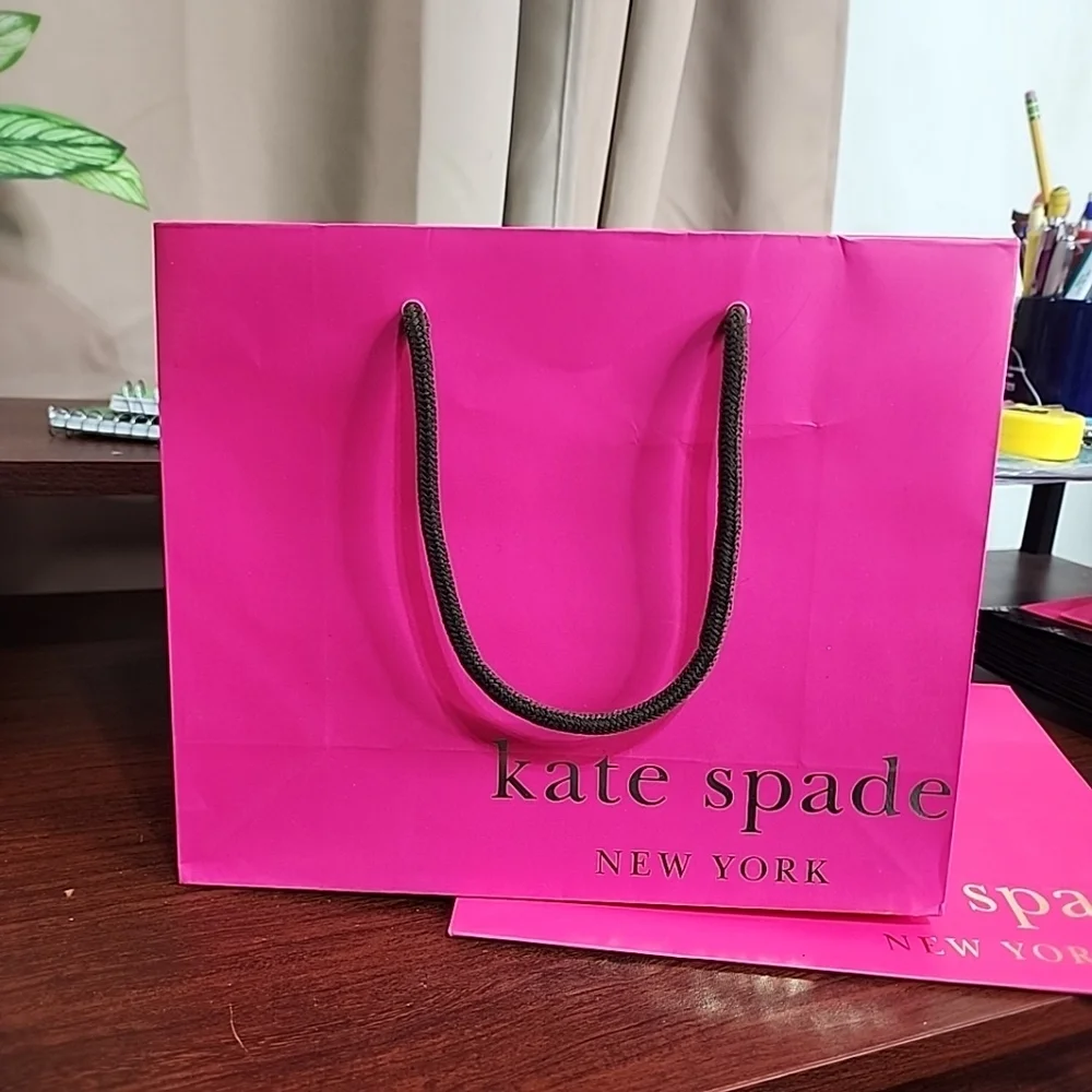 Kate Spade Bundle Gift Bags- Set Of 2